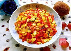 炒玉米胡萝卜丁的做法图解8