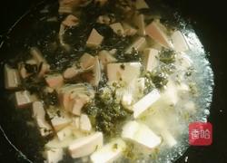 雪菜烧豆腐的做法图解11