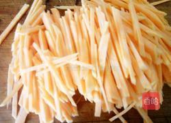 醋溜红薯丝的做法图解2