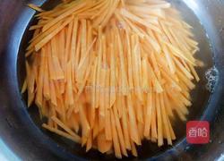 醋溜红薯丝的做法图解3