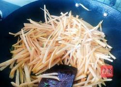 醋溜红薯丝的做法图解6