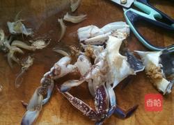 蟹炒年糕的做法图解2