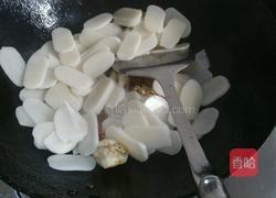 蟹炒年糕的做法图解5