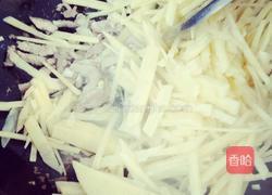 土豆丝炒菜梗的做法图解7