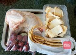 榴莲皮煲鸡汤的做法图解1