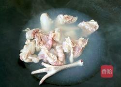 榴莲皮煲鸡汤的做法图解2