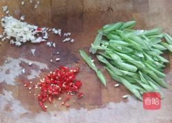剁椒刀豆的做法图解3