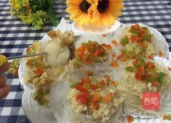 蒜蓉粉丝蒸大元贝的做法图解8