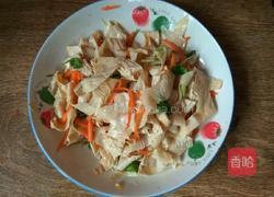 家常凉拌豆油皮的做法图解7