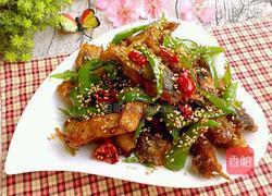 青椒炒鱼的做法图解12