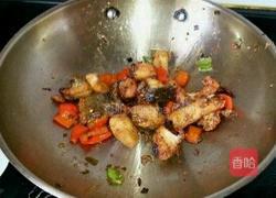 干锅香辣鱼块的做法图解8