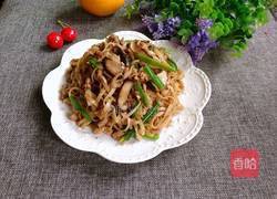 香菇炒面的做法图解9