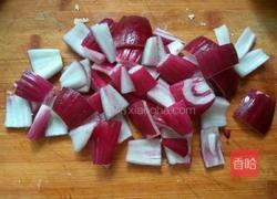 洋葱炒豆腐的做法图解3