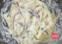土豆洋葱鸡蛋饼的做法图解4