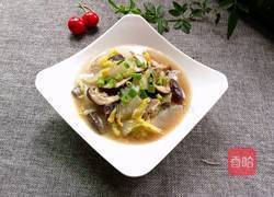 香菇白菜的做法图解8