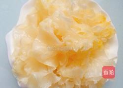 海底椰银耳雪梨汤的做法图解4