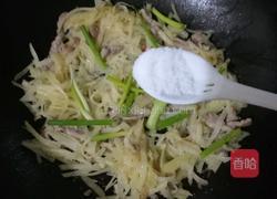 肉丝炒土豆的做法图解5