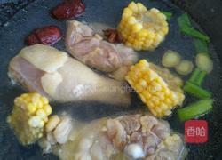 绿豆鸡汤的做法图解5