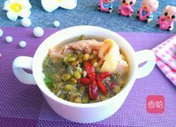 绿豆鸡汤的做法图解8