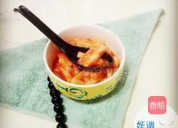 西红柿炒年糕的做法图解6