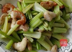 菱角西芹的做法图解4