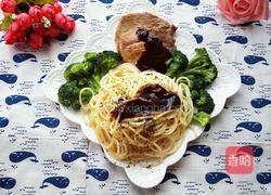 黑椒牛排意面的做法图解8