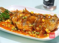 茄汁大黄花鱼的做法图解10