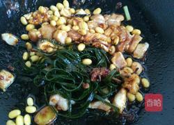 鸡肉酱烧海带黄豆的做法图解8