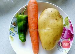 土豆丝胡萝卜丝的做法图解1