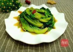 炒生菜的做法图解7