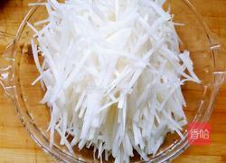 苤蓝炒肉丝的做法图解2