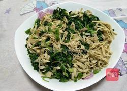 荆芥炒豆皮的做法图解5