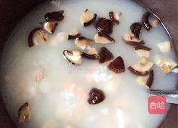 鲜虾干贝粥的做法图解4
