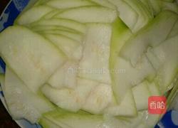 清炒蒲瓜的做法图解1