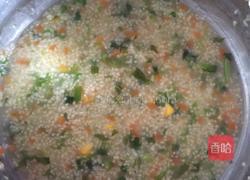 胡萝卜青菜小米粥的做法图解4