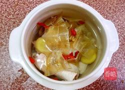 花胶杞子煲鸡脚的做法图解4