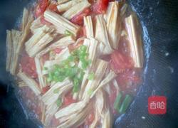 西红柿烧腐竹的做法图解8