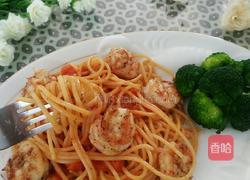 鲜虾番茄意大利面的做法图解11