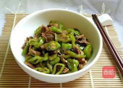 辣椒炒鸡肾的做法图解7