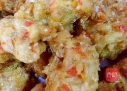 炸素丸子的做法图解8