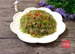 肉末香芹炒粉条的做法图解8