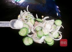 黄瓜炒洋葱的做法图解4