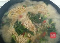 小白菜泡面的做法图解7