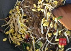 黄豆芽炒粉丝的做法图解6