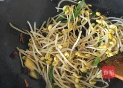 黄豆芽炒粉丝的做法图解5