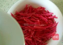 凉拌心里美萝卜丝的做法图解7