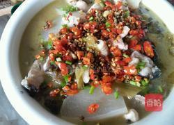 酸菜鲤鱼的做法图解13
