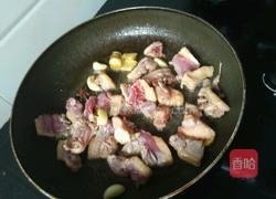 土豆炖鹅肉的做法图解5