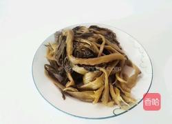 酸菜炒肺子的做法图解1