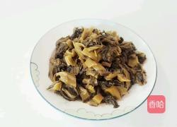 酸菜炒肺子的做法图解2